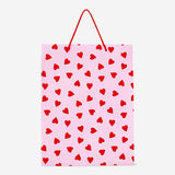 Bag Shop Hearts Pattern 33 X 25 X 11 Cm