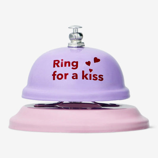 Bell With Kiss Text