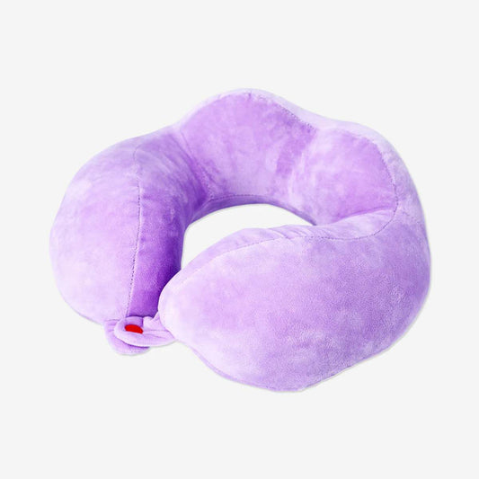 Neckpillow Travel Soft W Push Button Kid