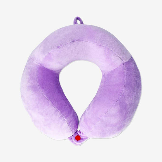 Neckpillow Travel Soft W Push Button Kid