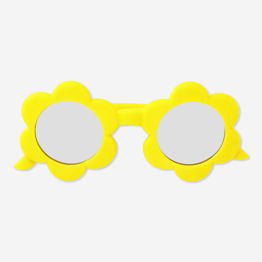 Sunglasses Children Flower Yellowith