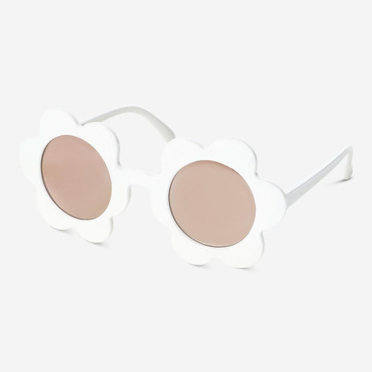 Sunglasses Flower Offwhite