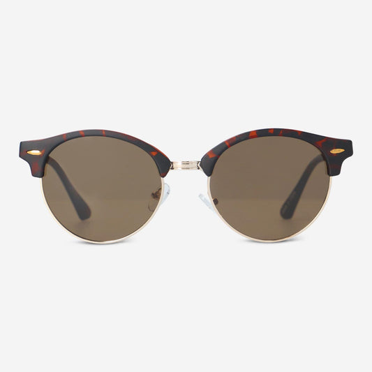 Sunglasses Tortoise Top Metal