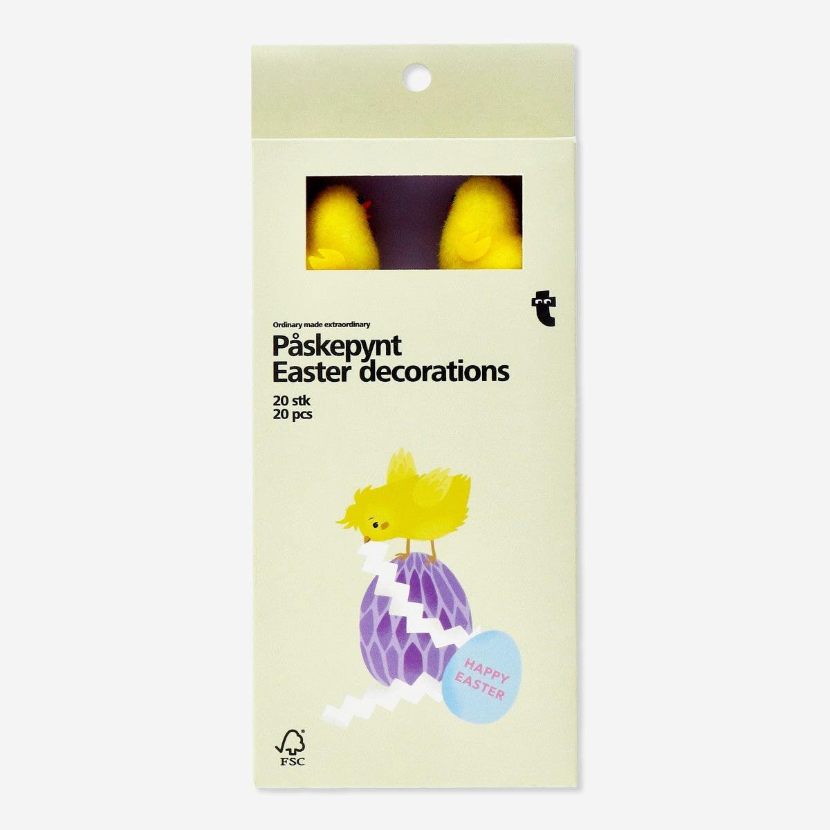 Deco Set Easter 28 Pcs (In)