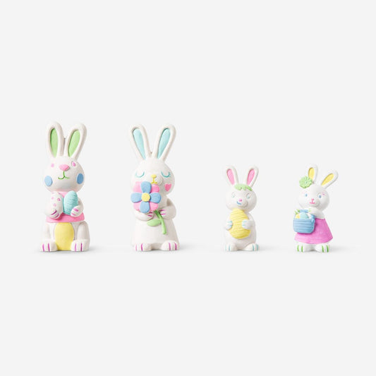 Paint Yourself Bunny Family Set