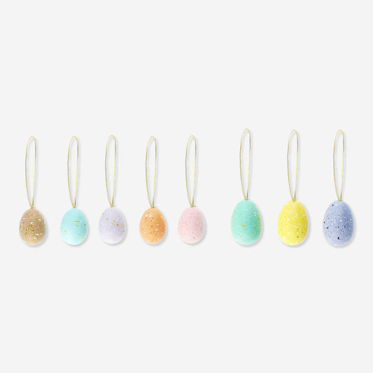 Easteregg Plastic 8Pc 2Sz Multiclr Splsh