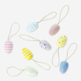 Easter Eggs Wood 8 Pcs Multi Designs