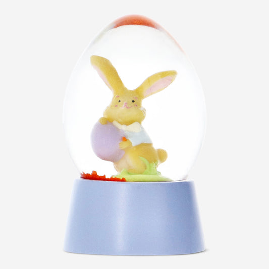 Snowith Globe Easter Bunny Resin Small