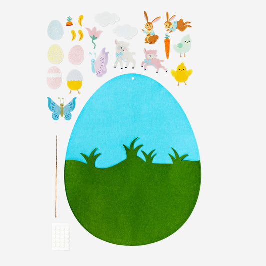 Felt Easter Ornament Tree