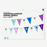 Garland Paper Happy Birthday 3 M