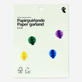 Garland Honeycomb Paper Baloonshape 2,5M