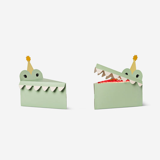 Cake Box Cardboard Crocodile 4 Pcs