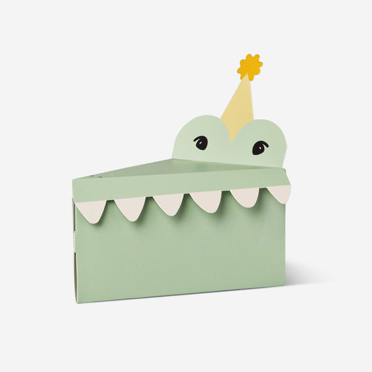 Cake Box Cardboard Crocodile 4 Pcs