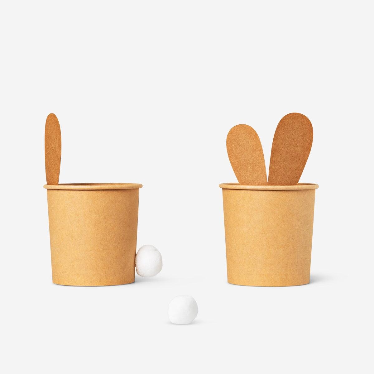 Paper Cups With Add Ons Set