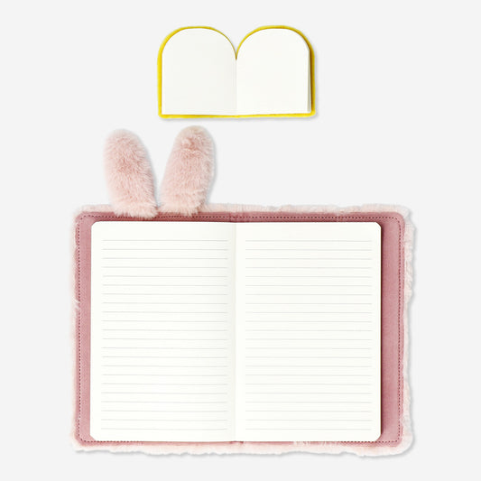 Notebook A5 Plush Bunny