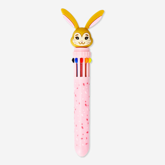 Pen Multi 10 Colours Bunny