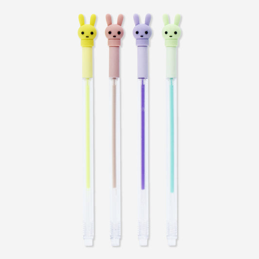 Pens Gel Bunny 4 Pcs