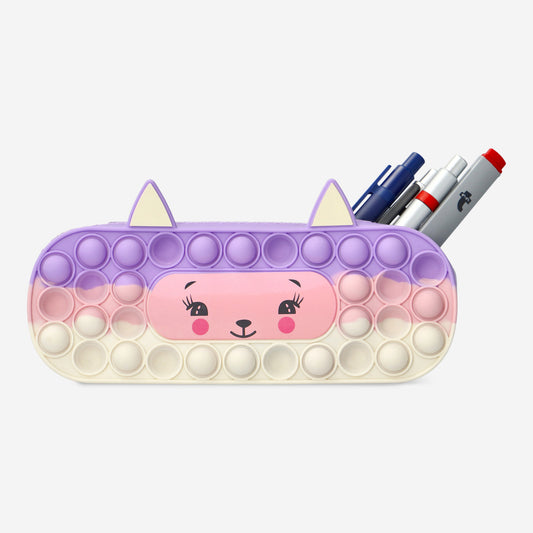 Pencil Case Press Clicking Cat