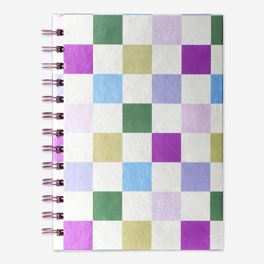 Notebook with Sprial Rebel Check