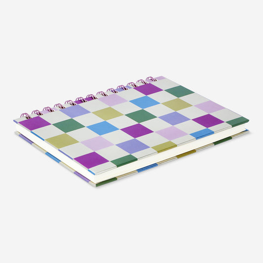 Notebook with Sprial Rebel Check