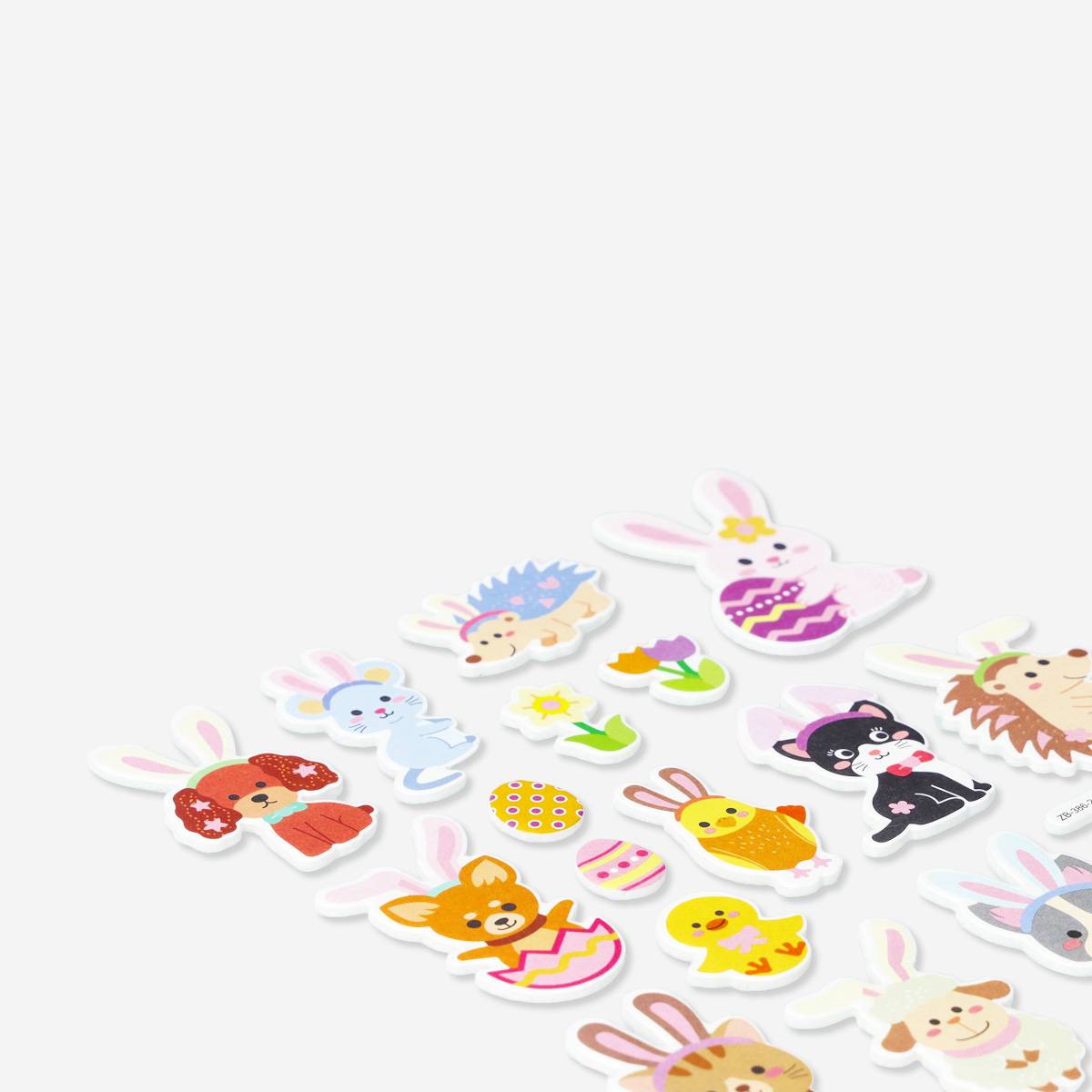 Stickers Easter Puffed