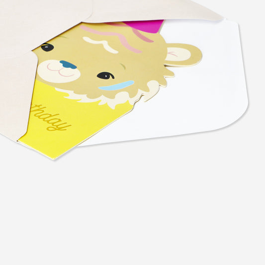 Card with Envelope Crocodile