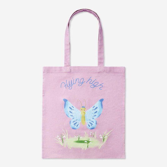 Tote Bag With Butterfly