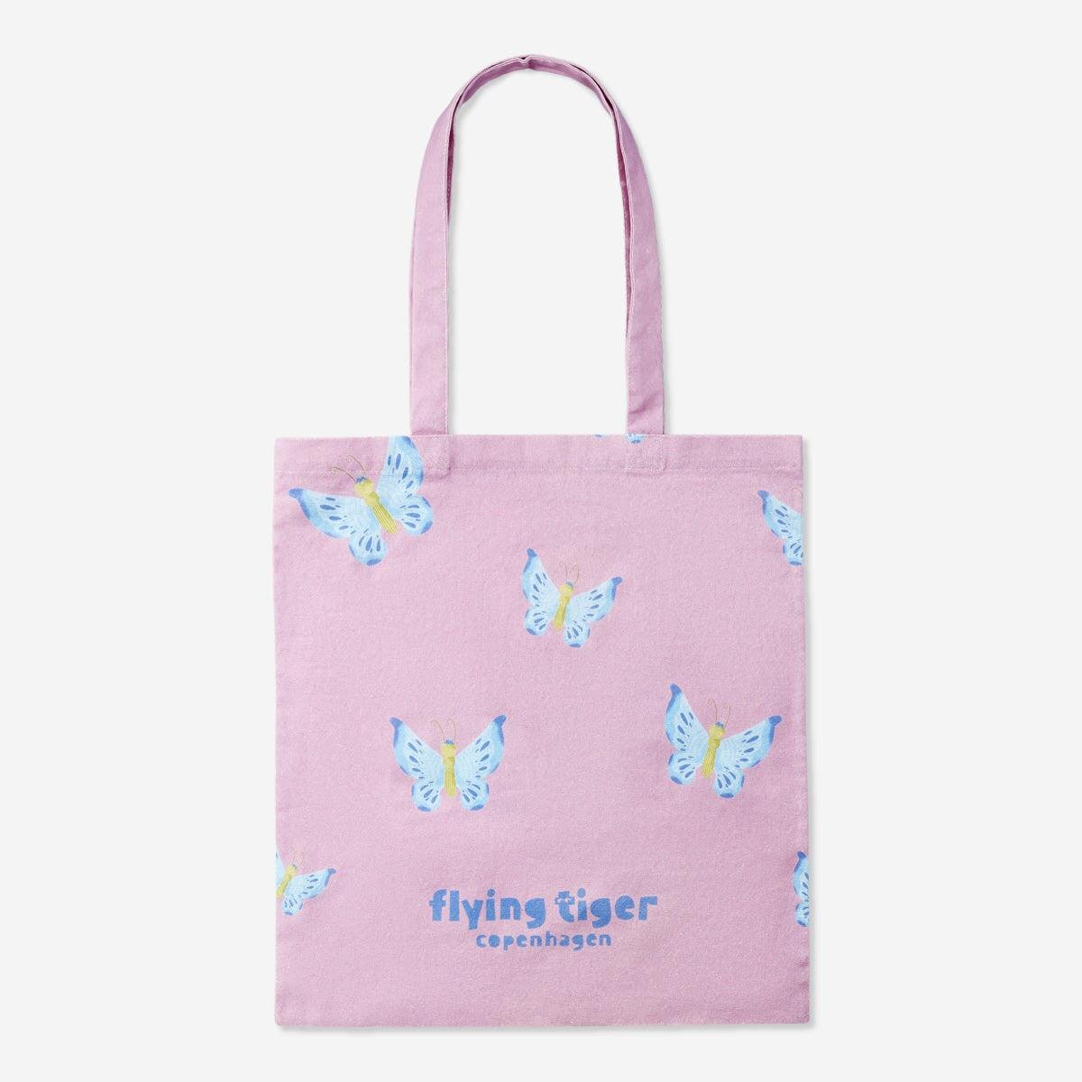 Tote Bag With Butterfly