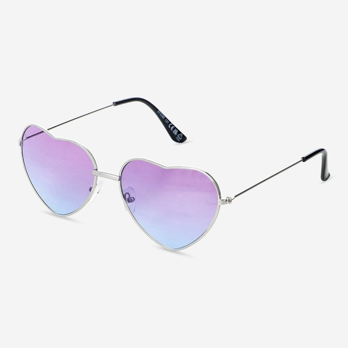 Sunglasses Metal Purple Heart