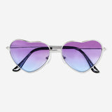 Sunglasses Metal Purple Heart