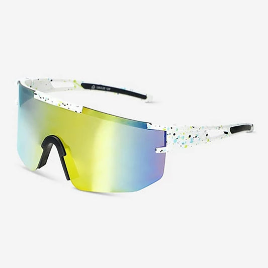 Sunglasses White Sport Oversize