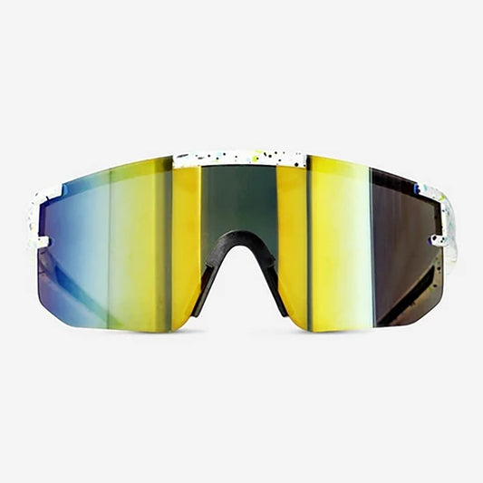 Sunglasses White Sport Oversize