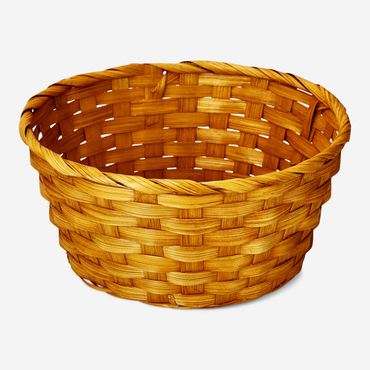 Basket Round Bamboo