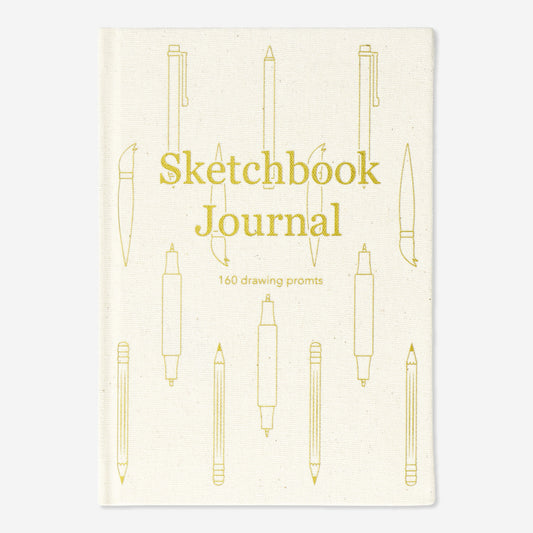 Sketch Journal With Drawing Prompts