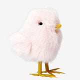 Chicken With Fake Fur Pink Small