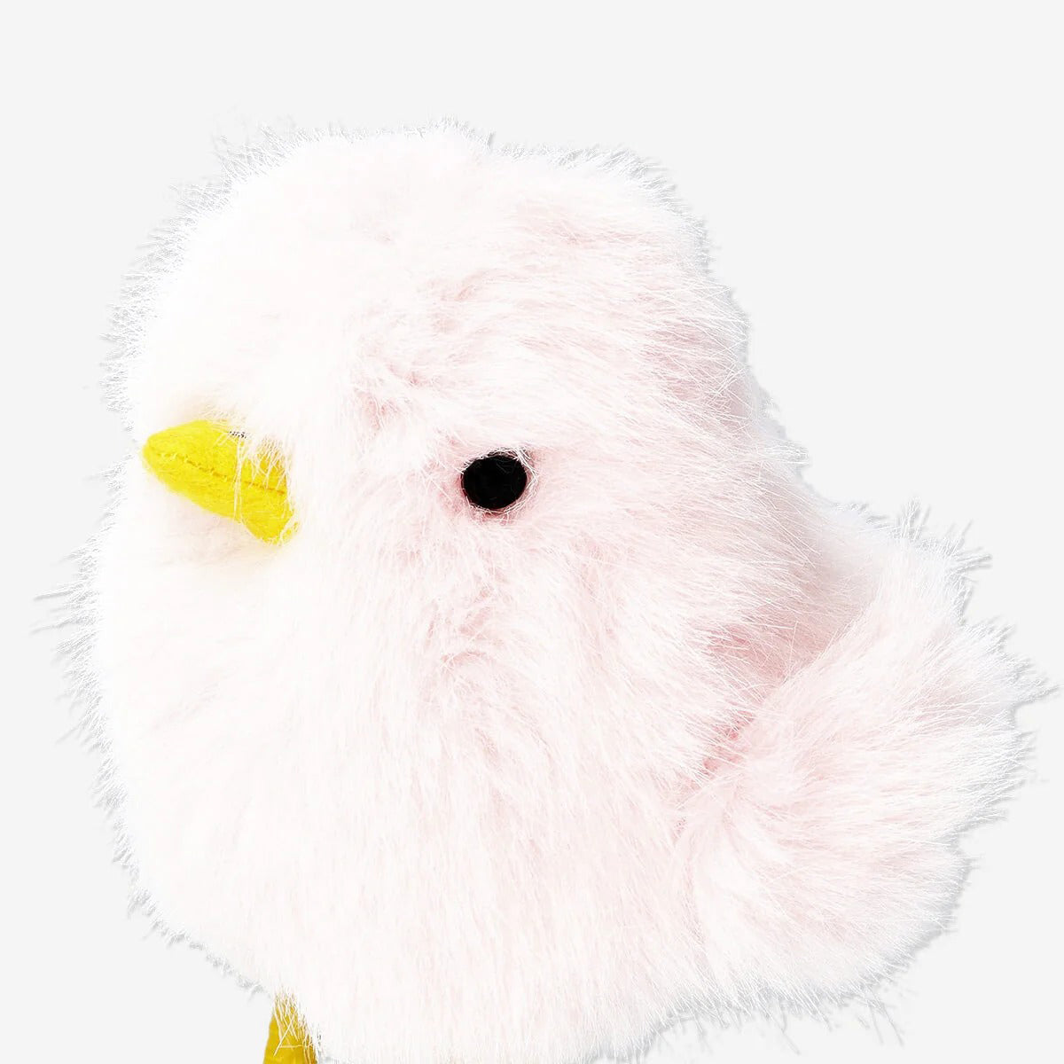 Chicken With Fake Fur Pink Small