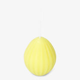 Candle As Egg Yellow