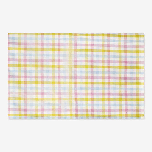 Table Cloth Cotton 140X220 Cm Checks Mul