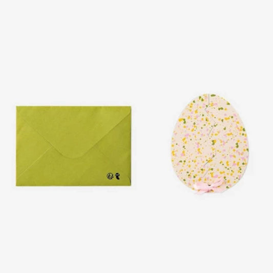 Card W Envelope Easter Egg (In)