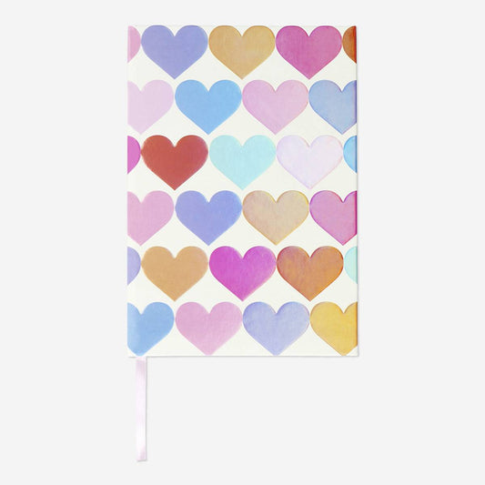 Notebook A5 Hearts