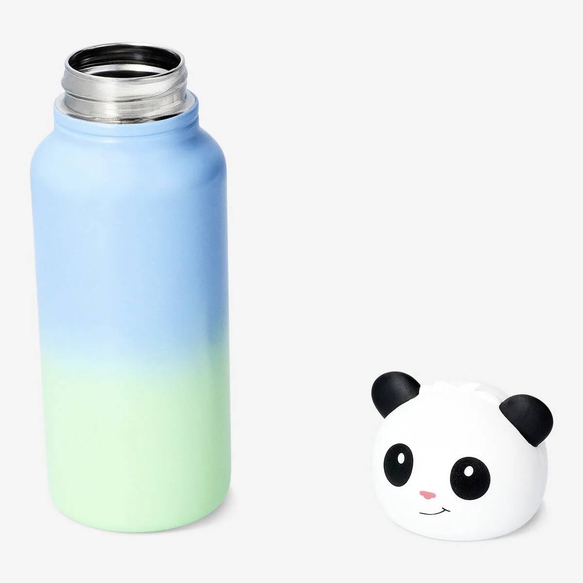 Drinking Bottle With Lid Shaped As Panda