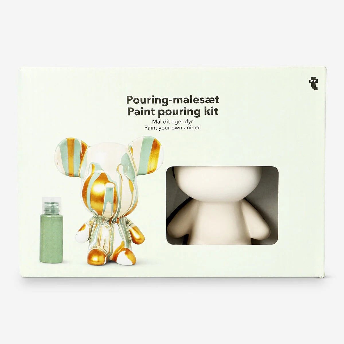 Diy Pouring Paint Figure Kit