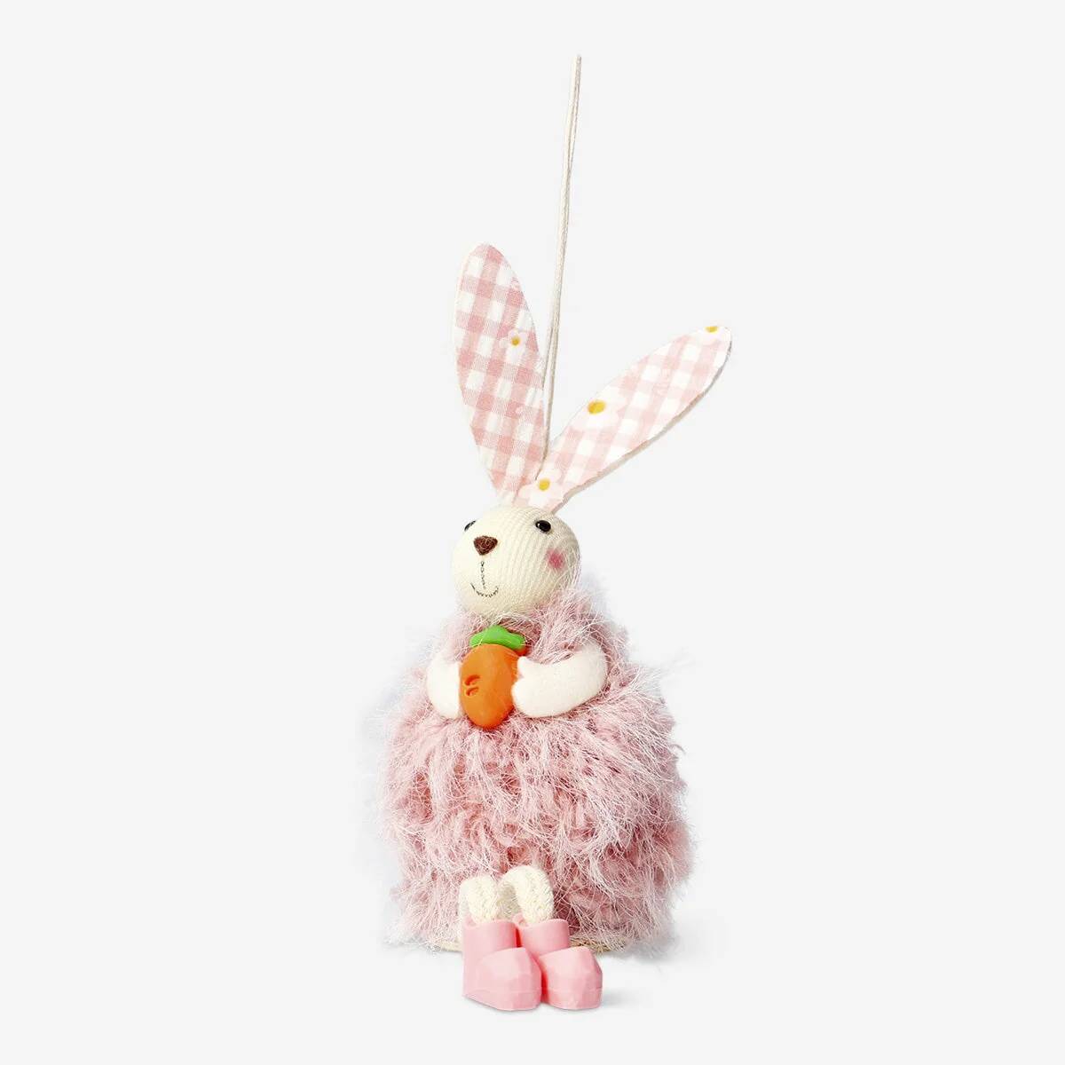 Rabbit W. Long Legs Pink