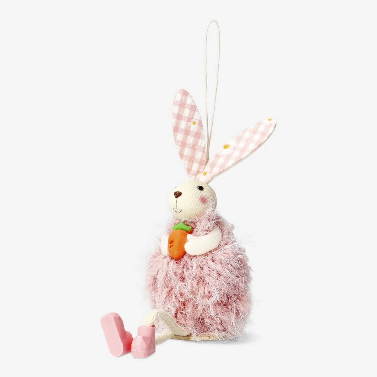 Rabbit W. Long Legs Pink