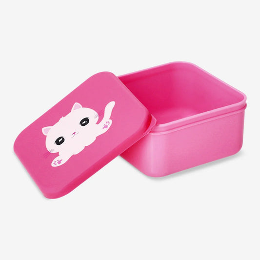 Box Snack Small With Cat Design