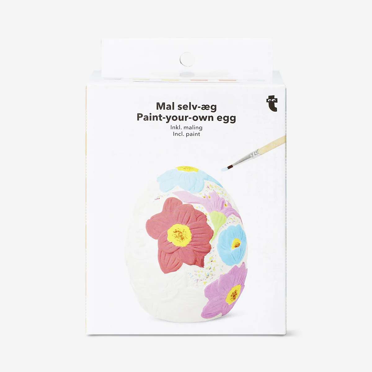 Paint Yourself Egg Ceramic Debossed