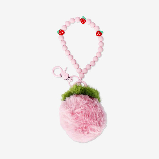 Keyring Fluffy Strawberry