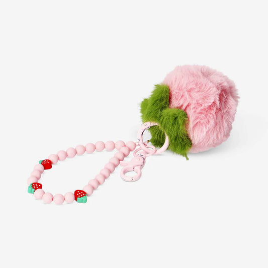 Keyring Fluffy Strawberry