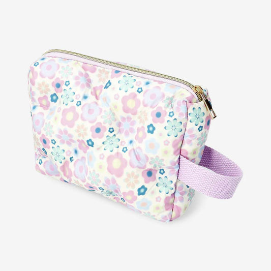Pouch For Cosmetics W Strap Spring Flora