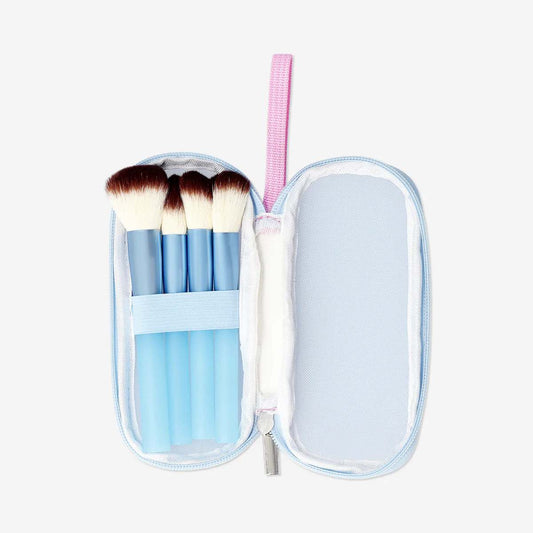 Make Up Brush Set In Pouch 4 Pcs